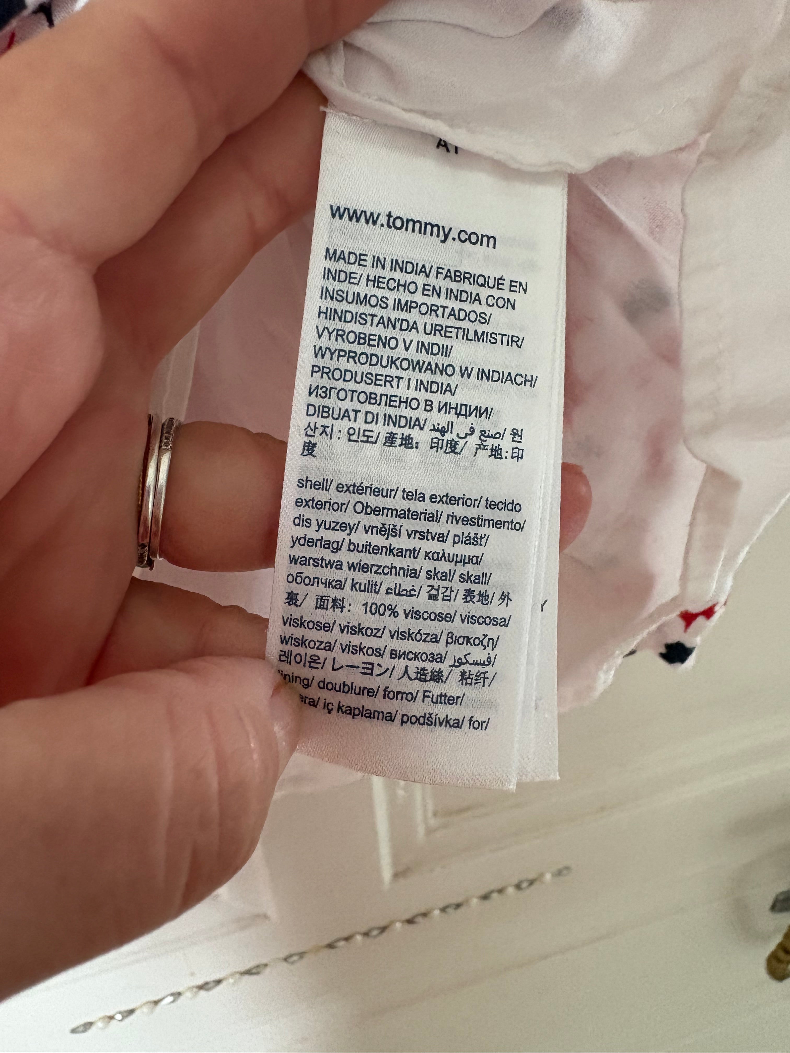 Robe manches courtes Tommy Hilfiger taille S original