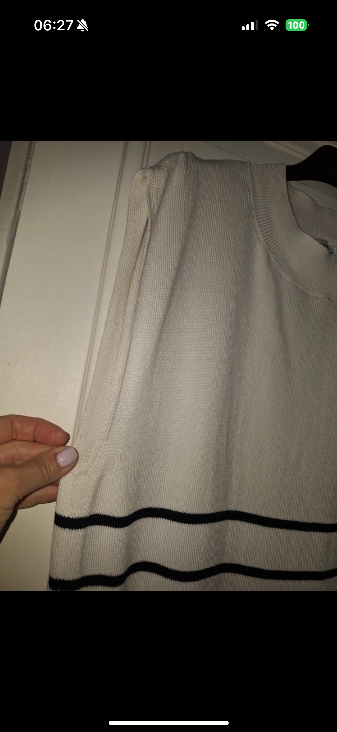 Robe longue en maille Taille XL Promod