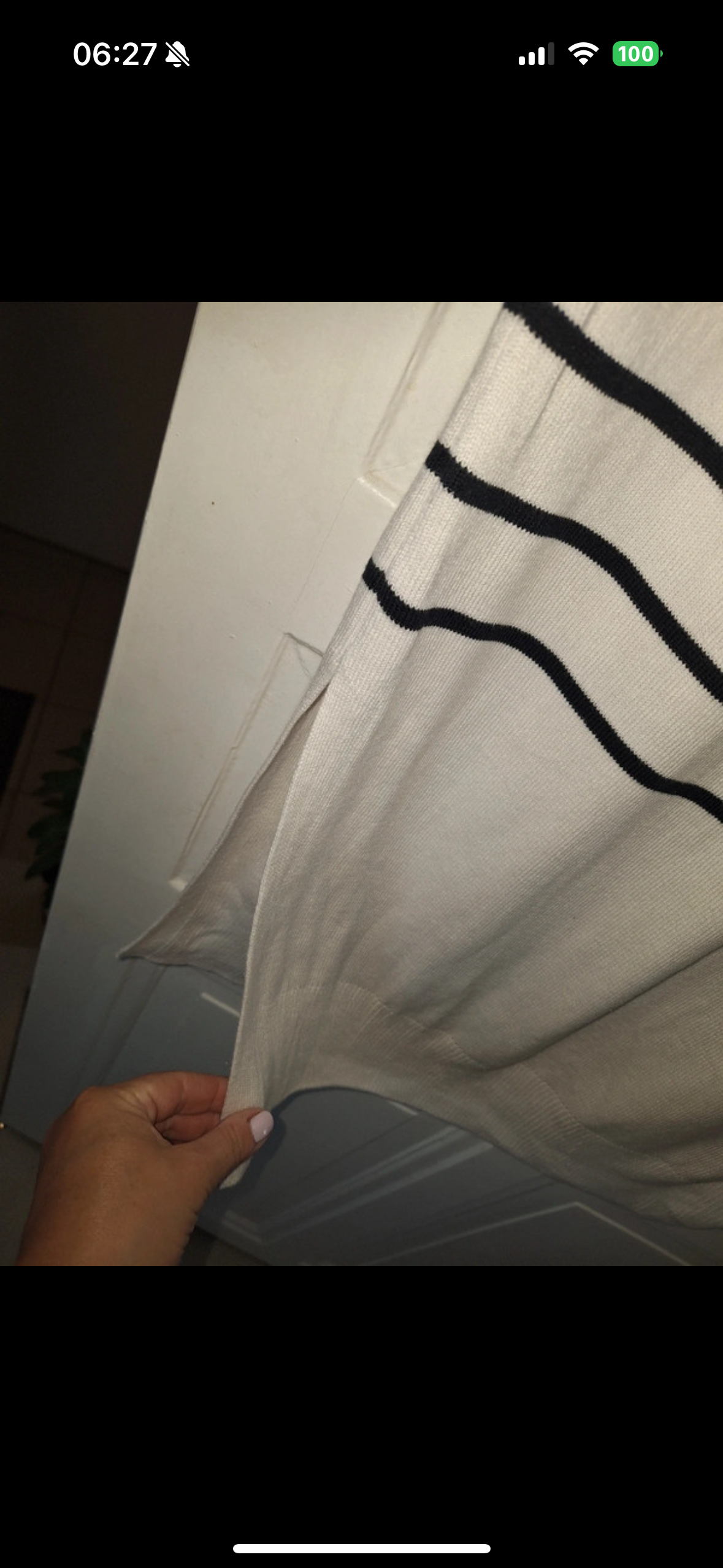 Robe longue en maille Taille XL Promod