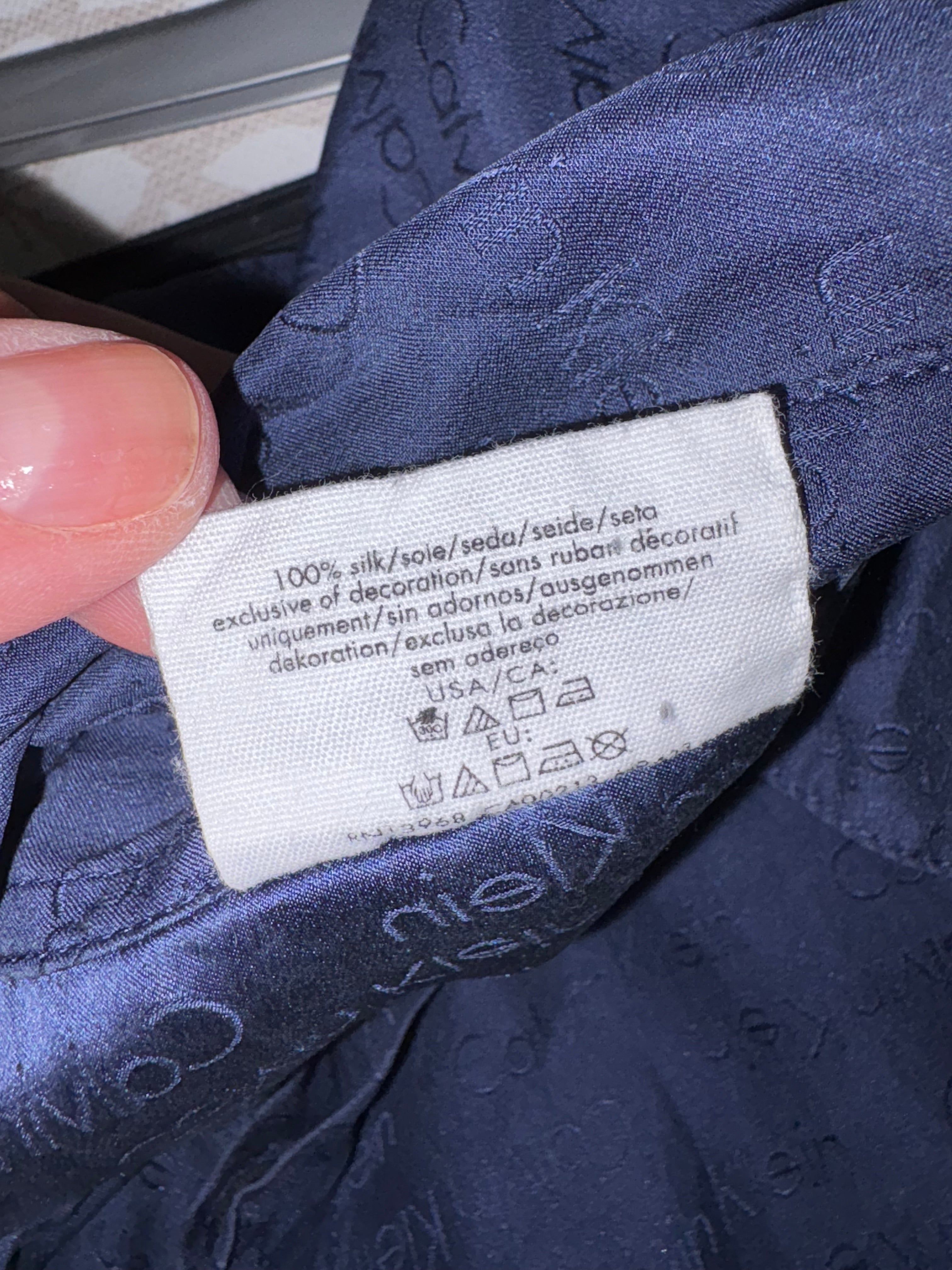 Chemise de pyjama Calvin Klein taille S ample