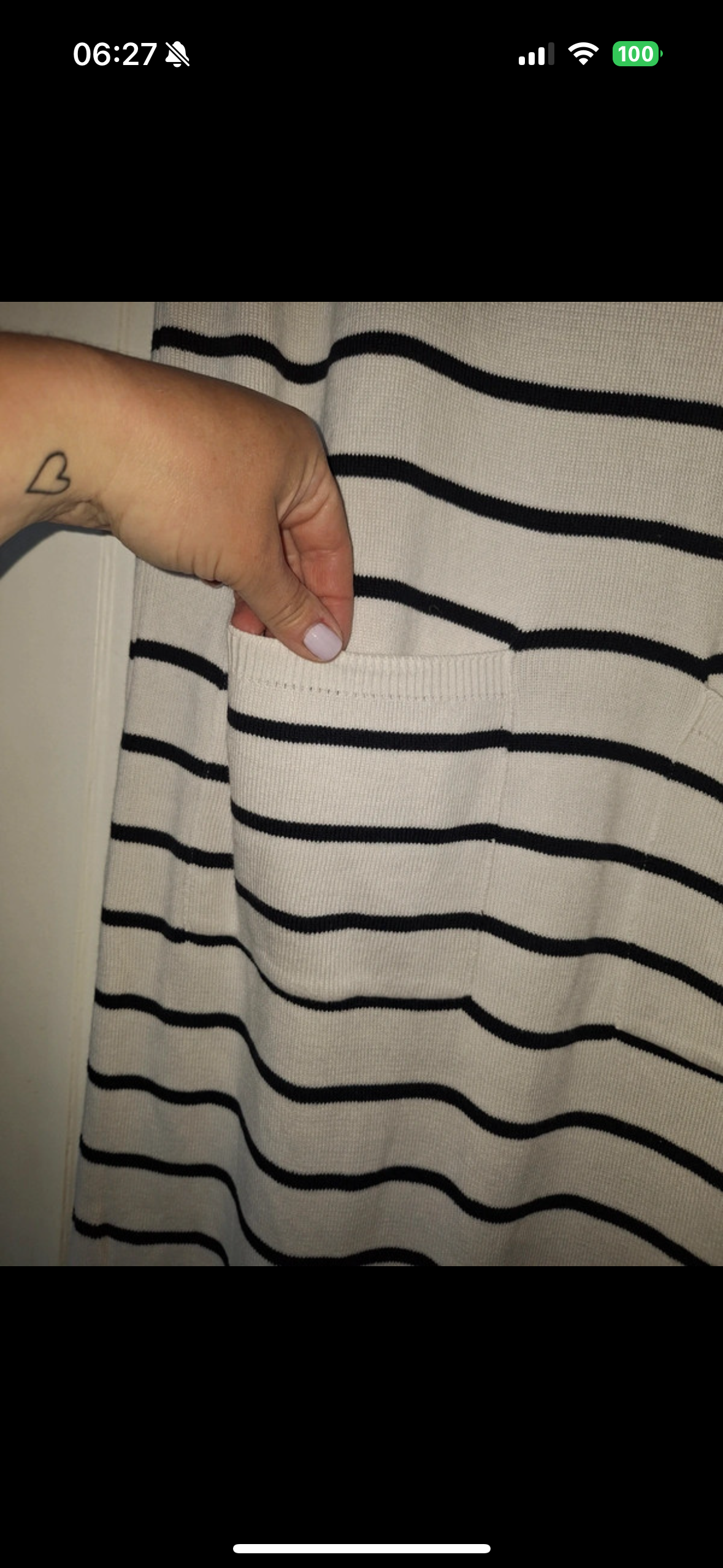 Robe longue en maille Taille XL Promod