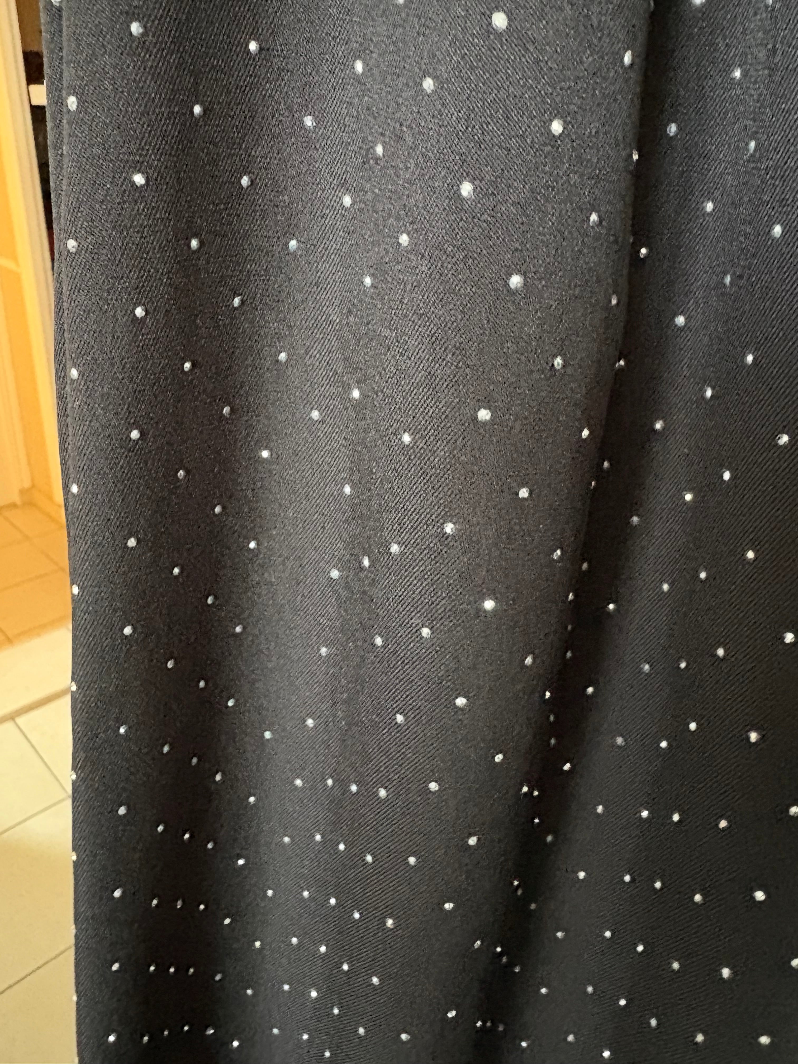 Pantalon noir paillettes argenté New collection taille M