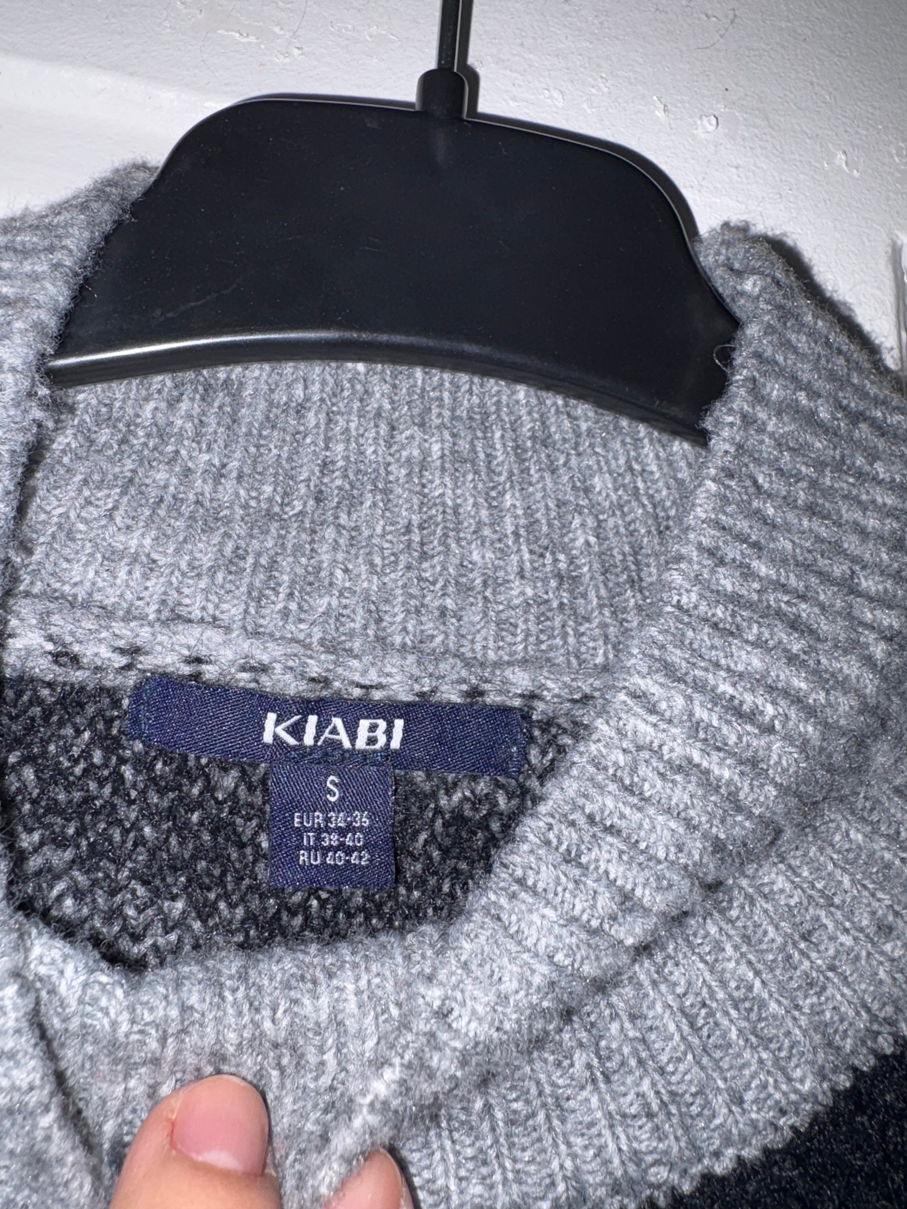 Pull super doux Kiabi motif zébre taille S ample