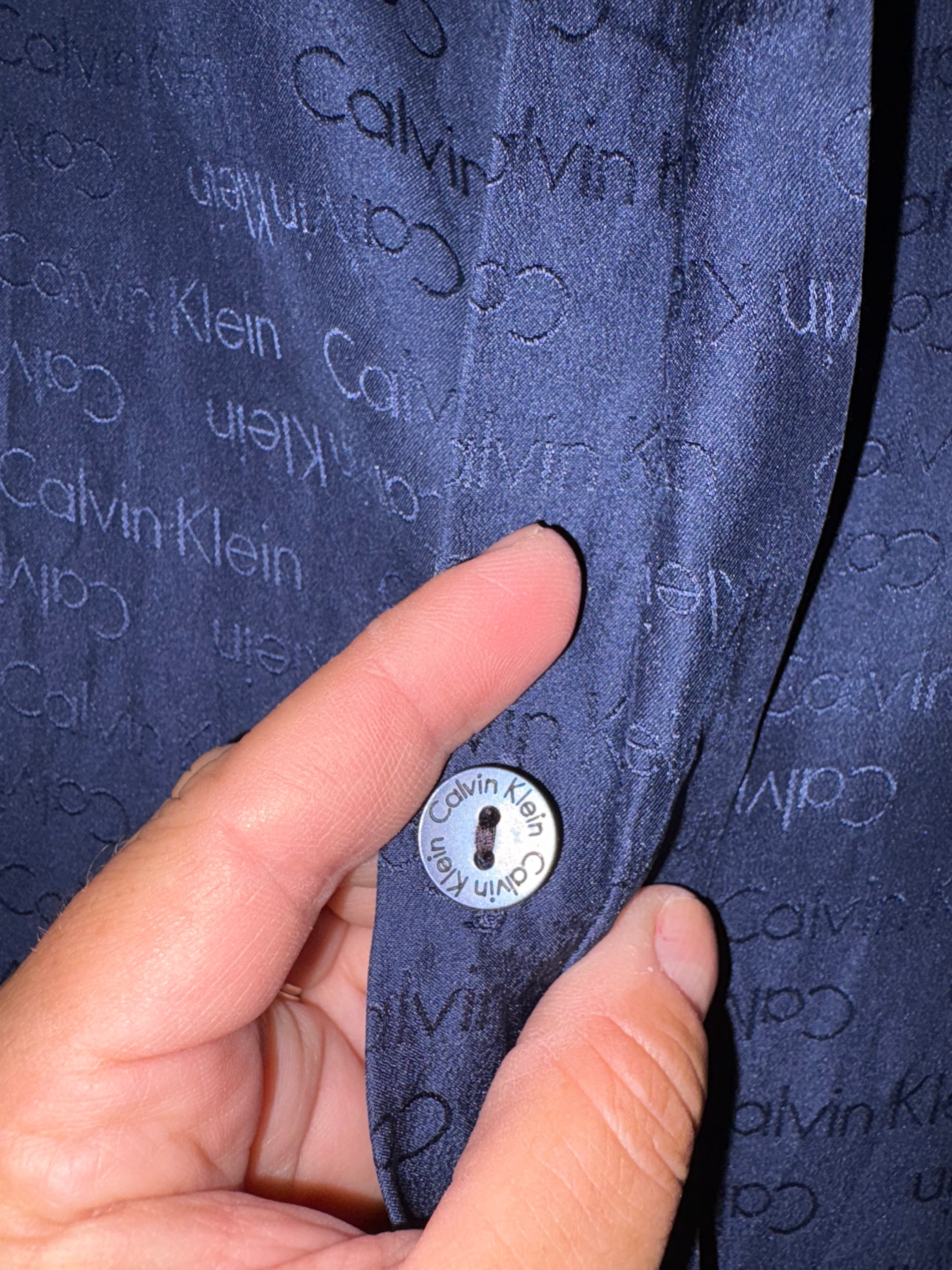 Chemise de pyjama Calvin Klein taille S ample