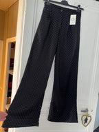 Pantalon noir paillettes argenté New collection taille M