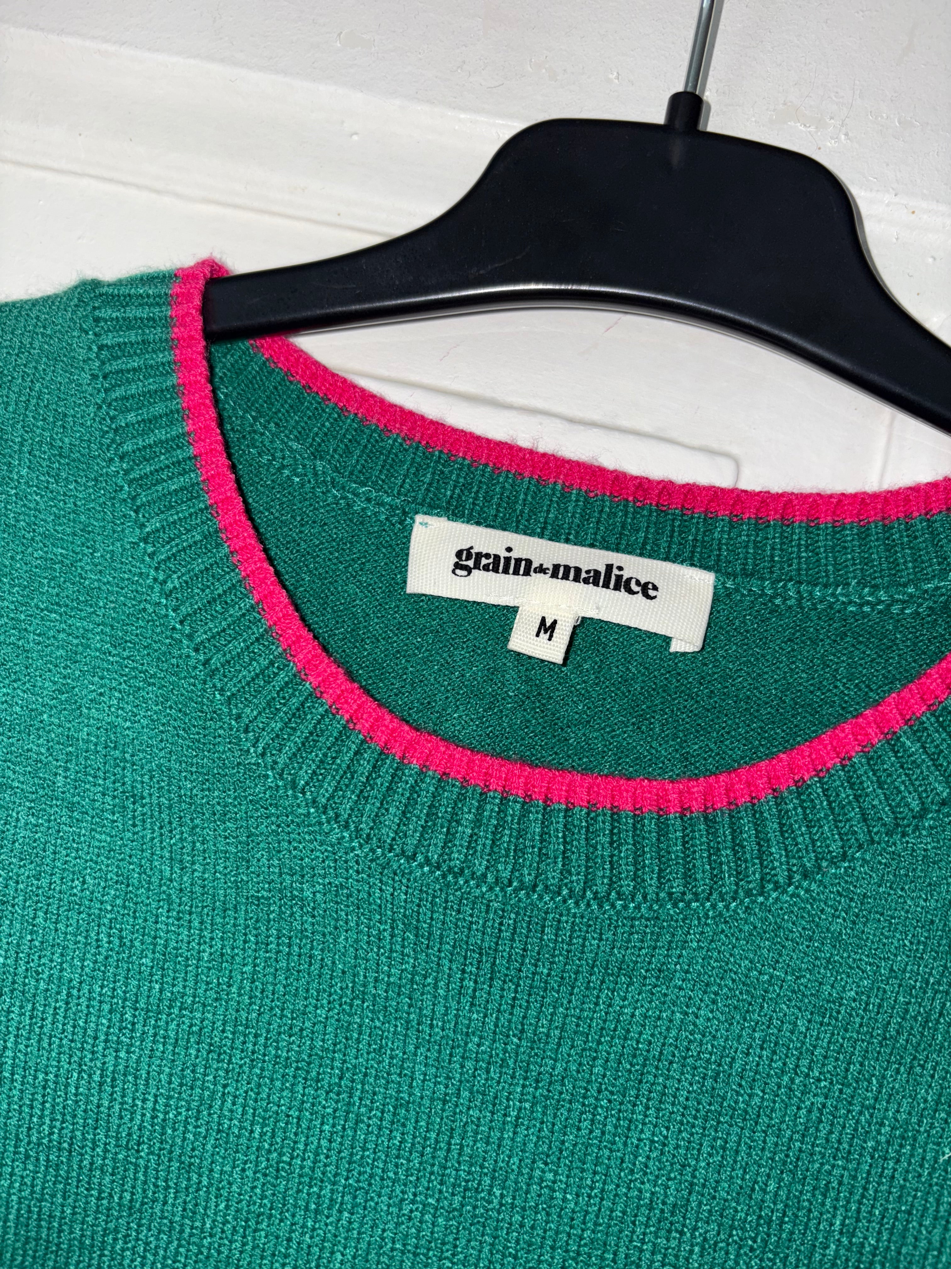Pull maille manche courte Grain de Malice taille M
