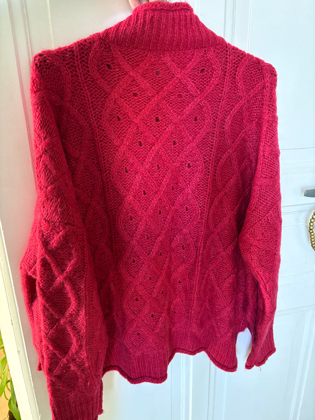 Pull hiver Promod couleur framboise taille 44