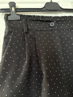 Pantalon noir paillettes argenté New collection taille M
