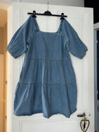 Robe en Jeans taille 46 avec Poches