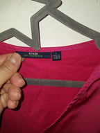 Blouse tissu satin kiabi taille L