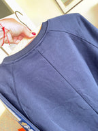 Robe neuve sweat-shirt bleu marine Suprême taille XL
