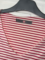 Sweat-shirt fin rayé Mademoiselle en basket taille M
