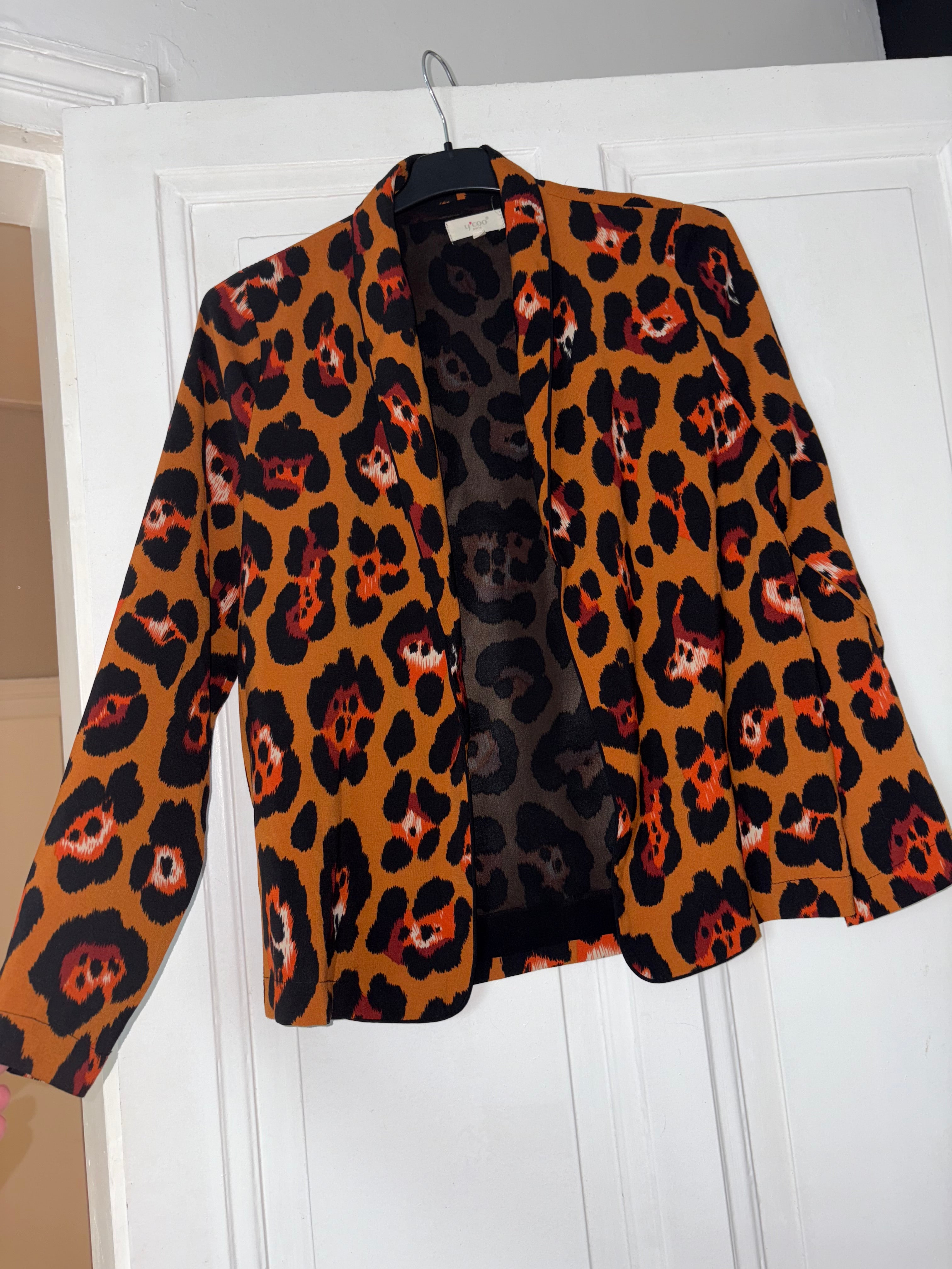 Blazer veste taille S léopard Y’coo