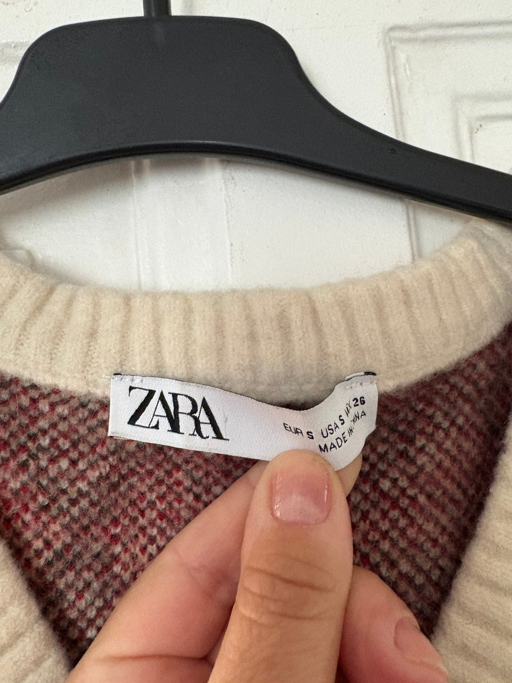 Pull sans manches Zara taille S ample