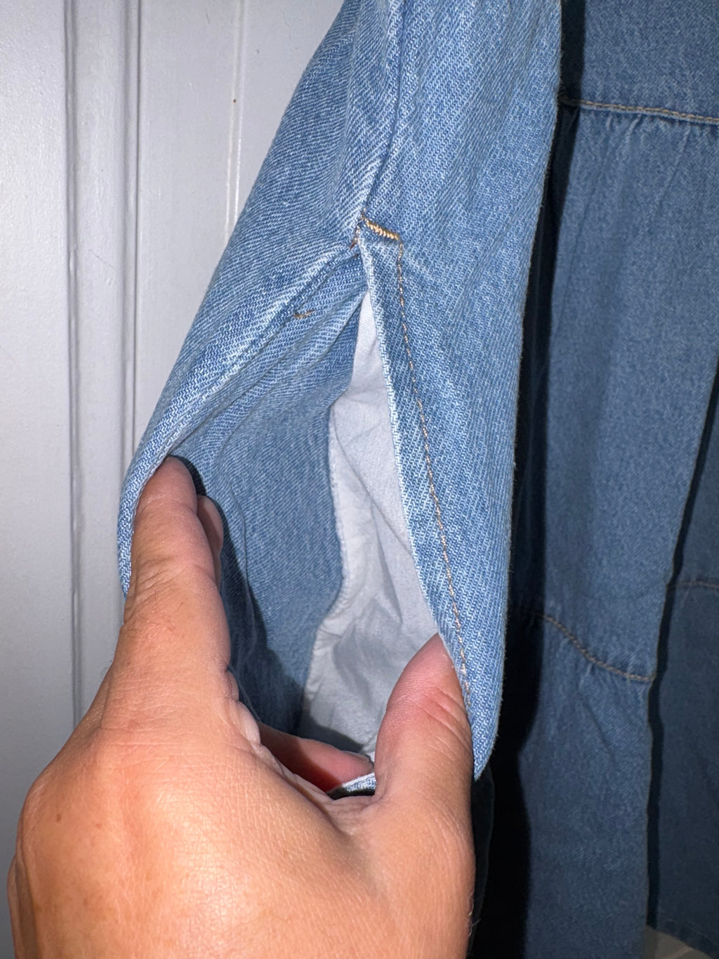 Robe en Jeans taille 46 avec Poches