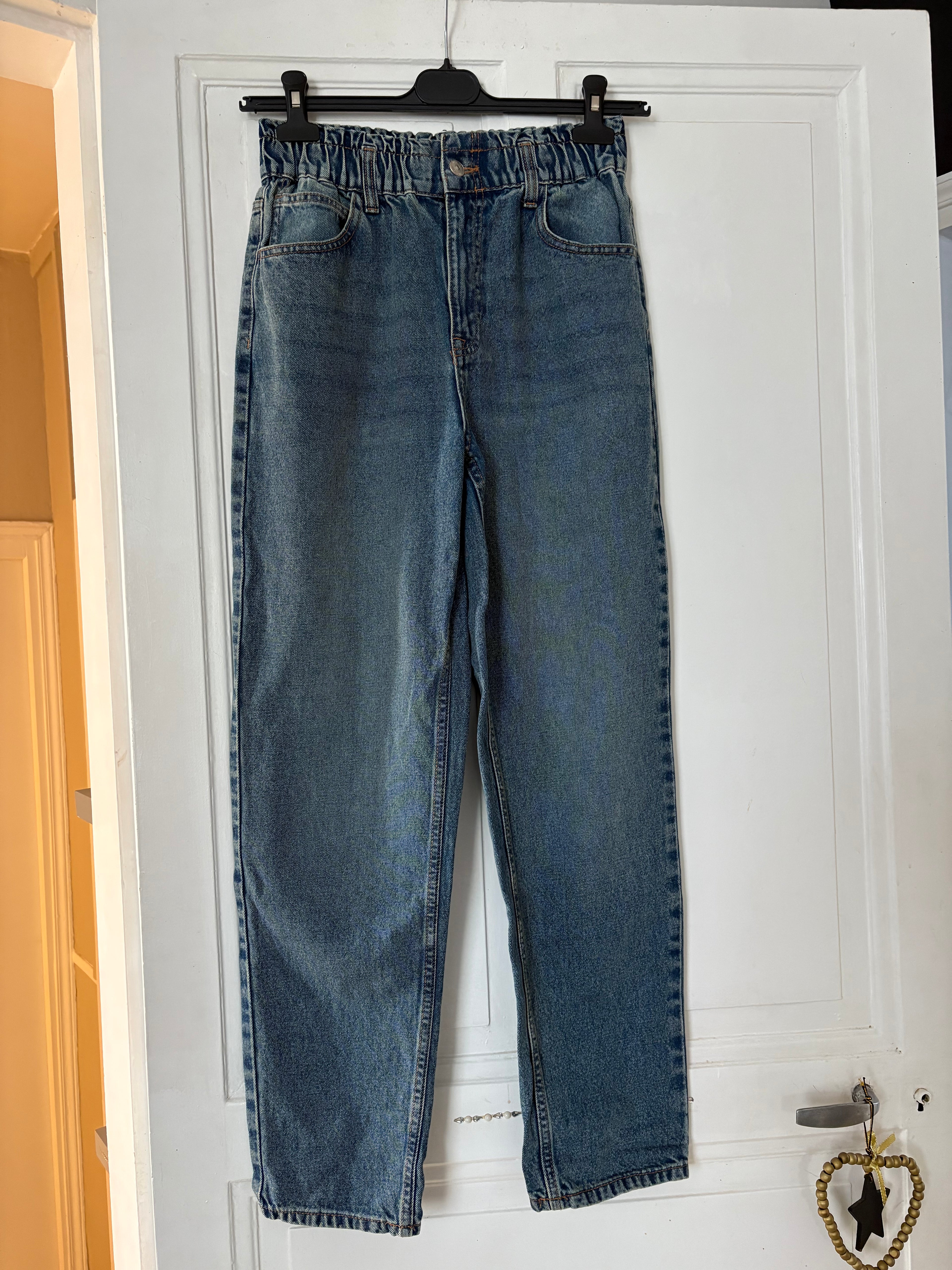 Jeans taille haute élastique taille 36 kiabi