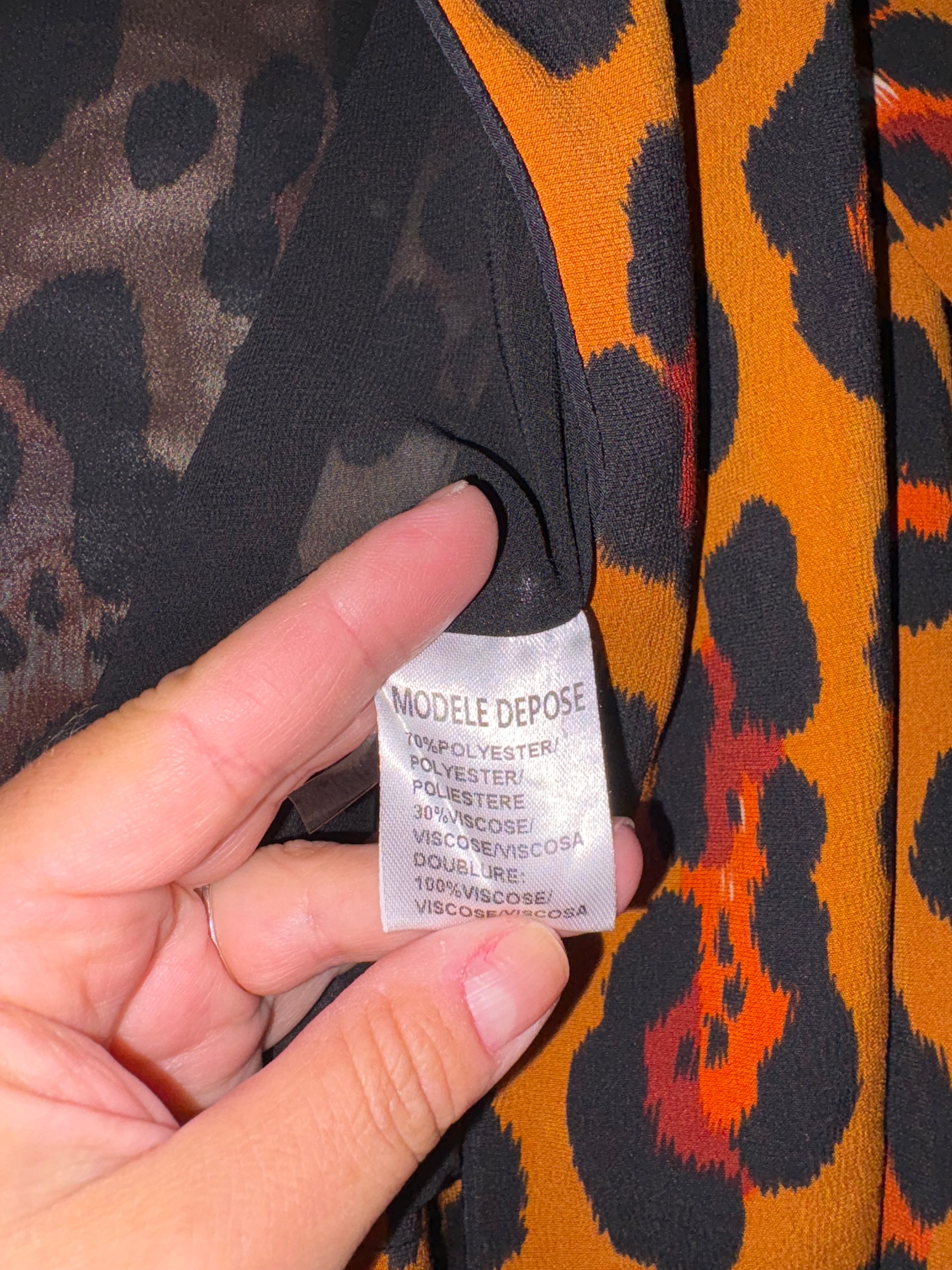 Blazer veste taille S léopard Y’coo