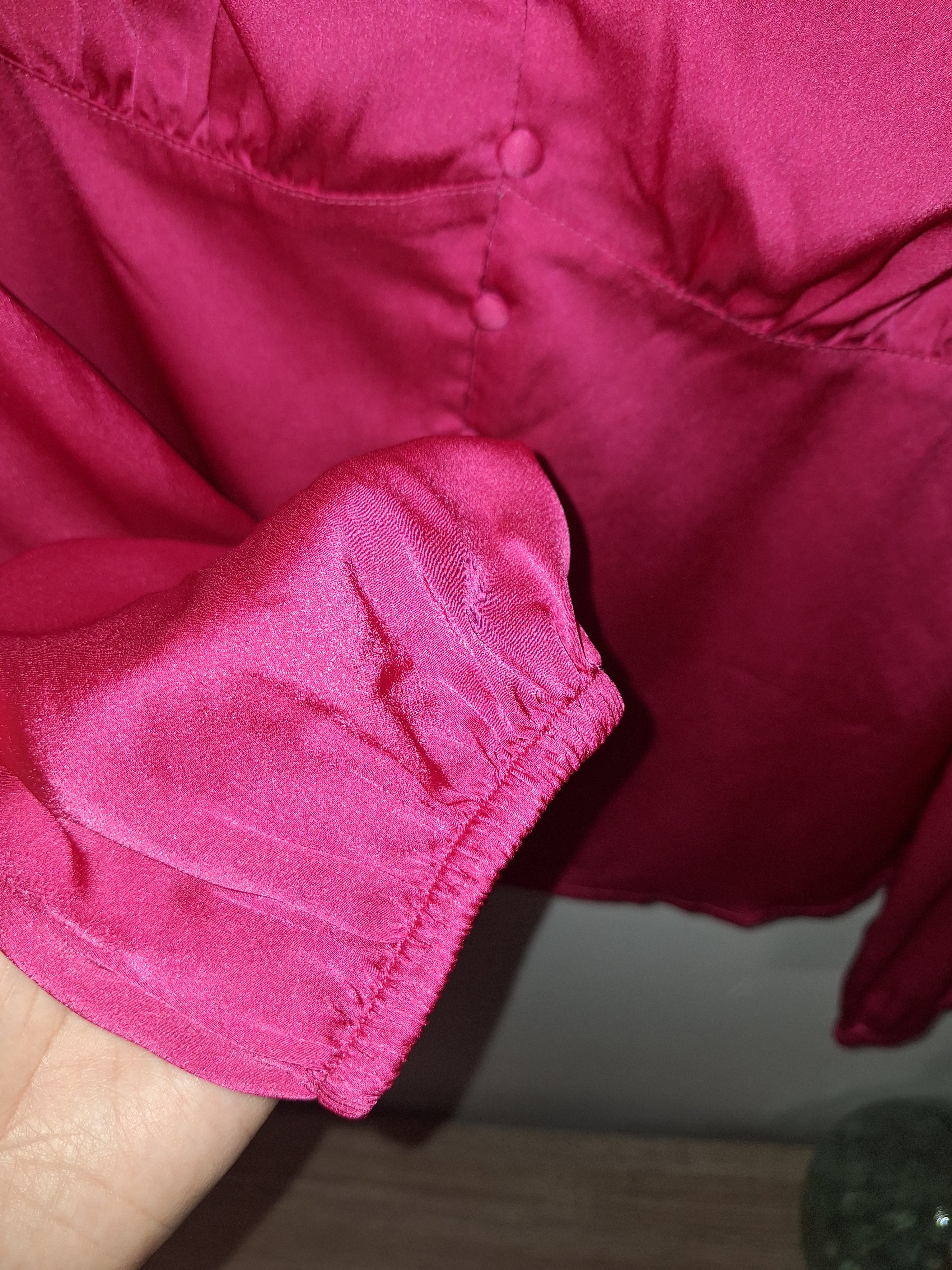 Blouse tissu satin kiabi taille L