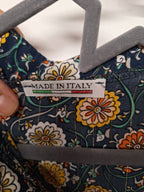 Robe motif automne taille XL Made in Italy