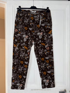 Pantalon Chino à motif chocolat taille 36
