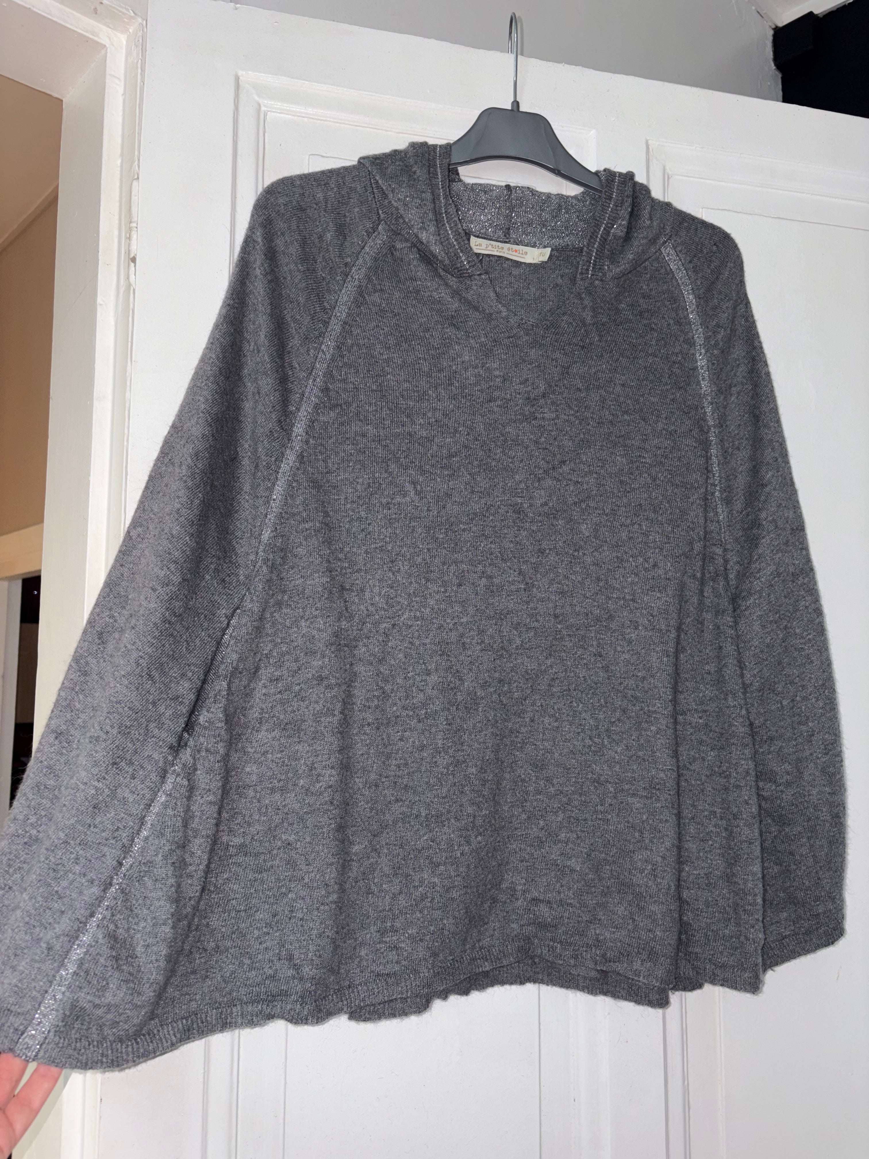 Cape poncho avec poches La P’tite étoile taille Unique