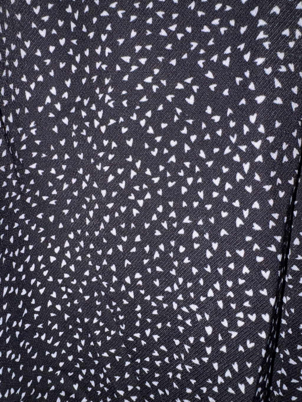 Pantalon jambes ample taille 36 motif cœur Etam