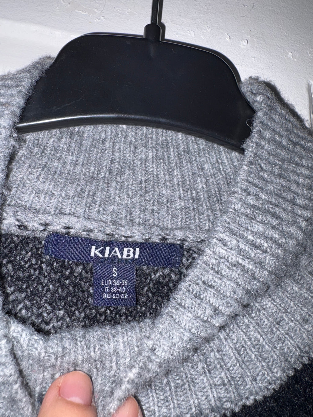 Pull super doux Kiabi motif zébre taille S ample